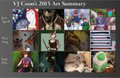 VJCoon's 2015 art summary