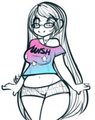 Doodle of meeeee by TehButterCookie