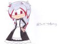 Akyushi's Hair Down by JackHedgehog