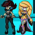 =DarkHedgie Commission= Rain and Phenoma/Fe