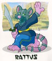 Rattus and Ziggy decked out for EF 17