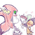 Skeleton dance fluff