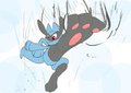 Riolu High jump kick!!