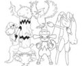Pokemon Group by kindalucky