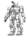 Doodle: Shadow Hawk BattleMech