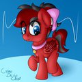 Cherry likes bows :3 by cremedelaclop