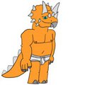 Tristan in his underwear