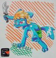 Blue Attack ! by garuru