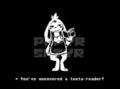 [C] * You feel....something crawling up your back