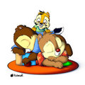 Tavi Sitting -colored-