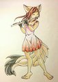 Traditional Raffle Piece #8 by LittlePuppet