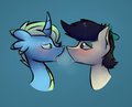 Bonfire and Keith Makeout  by MarsMiner