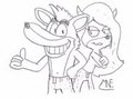 In Jeans - Crash, SackBoy & Friends