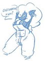 Wardrobe meme - Mina's outdoors outfit by Daclusia