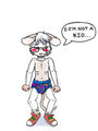 Ethan Mouse is a little kid by Koopasi