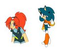 Character designs for Comic