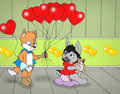 Hearts Day Balloons - Nelson88 by KennyKitsune