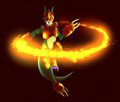 Flamedramon by Herola