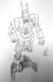 Work Doodle: Wolfhound BattleMech