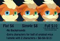 Commission info