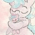 Hugged