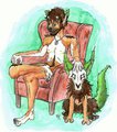 Hullo there, why don't you sit down? by ZeloxQuo