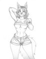 Claire sketch 4 by AutumnAirwave