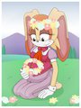 Pregnant Vanilla the Rabbit by Xniclord789x