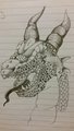 Dragon Head Doodle
