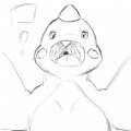 Sketchydoodle: Bubble Dragon Mawshot 