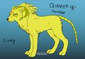 Cindy the Qween of thunder  by pd123sonic
