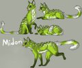 (Despicablecrowbutt) Midori, 4 pose set