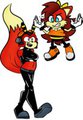 Matt and Nat Sonic Swap: Fiona and Charmy