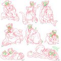 Lotsa Chest Smooches~