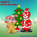 Balloon Santa (Commission)