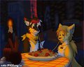 COMM VALENTINE 2K16 RED & ELIA 01  by Dmcfurry