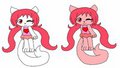 Claris and Valentine by SweetiePieMacaron
