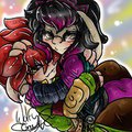 Family Hug Love~ by WolfyGrey91