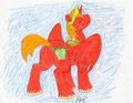 Nope (oil pastel) by Hericks