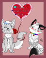  Happy Valentines Day to you Glitter from Axel <3 2016 by glitterbabykitty