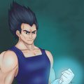 Fan art: Vegeta by Zuuliia