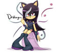 .:GIft:. Destiny the Hedgehog by LightDarkDreamer