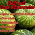 Wolf and Best Watermelon by YaBoiMeowff