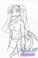 Kitty's vampire hunting attire