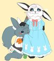 Two Lil Bunnies 