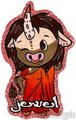 Jewel Badge by blackberrypie