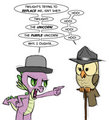 Spike vs. the Owl
