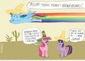 ¡Rainbow Gonzales es loco en la cabeza! by KinkyTurtle