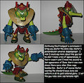 Custom Commission: Zector the Zone Cop