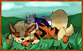 C // Arcanine Snoozles by Amanda